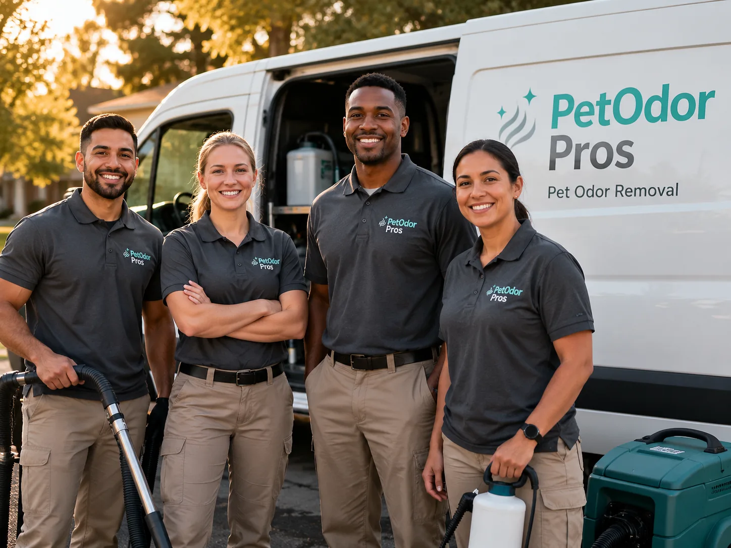 Pet Odor Removal team serving Martin, MI